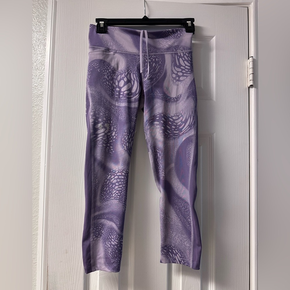 Under Armour Mileage Printed Capri Leggings Size Small
